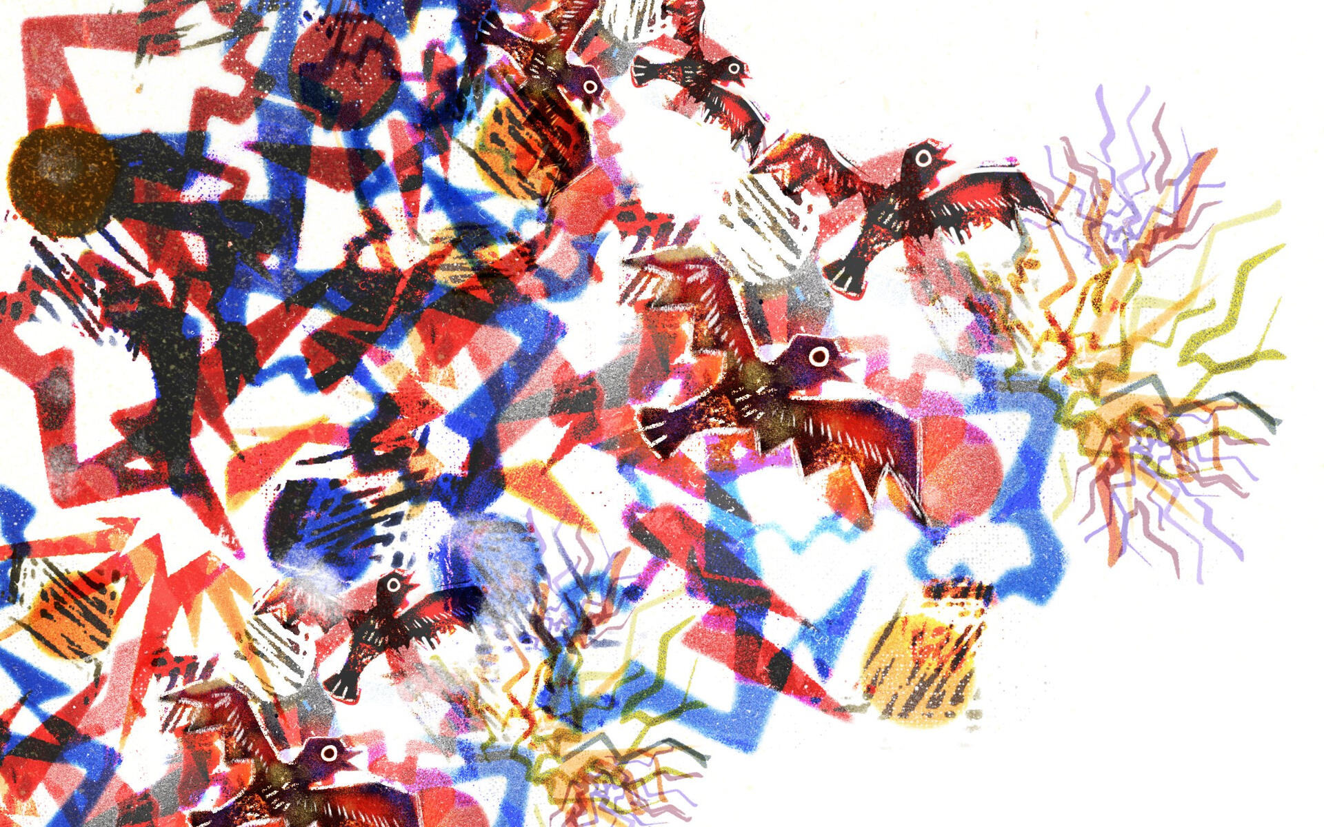 Better Things (2021) | Alcohol Ink and Procreate