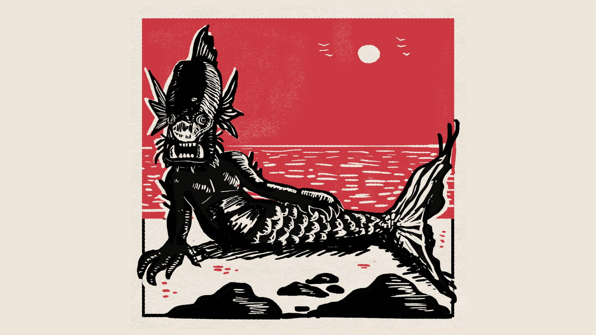 Dolomite Mermaid (2020) | Adobe Photoshop