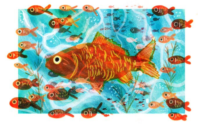 I Dream Of Goldfish (2021) | Alcohol Marker