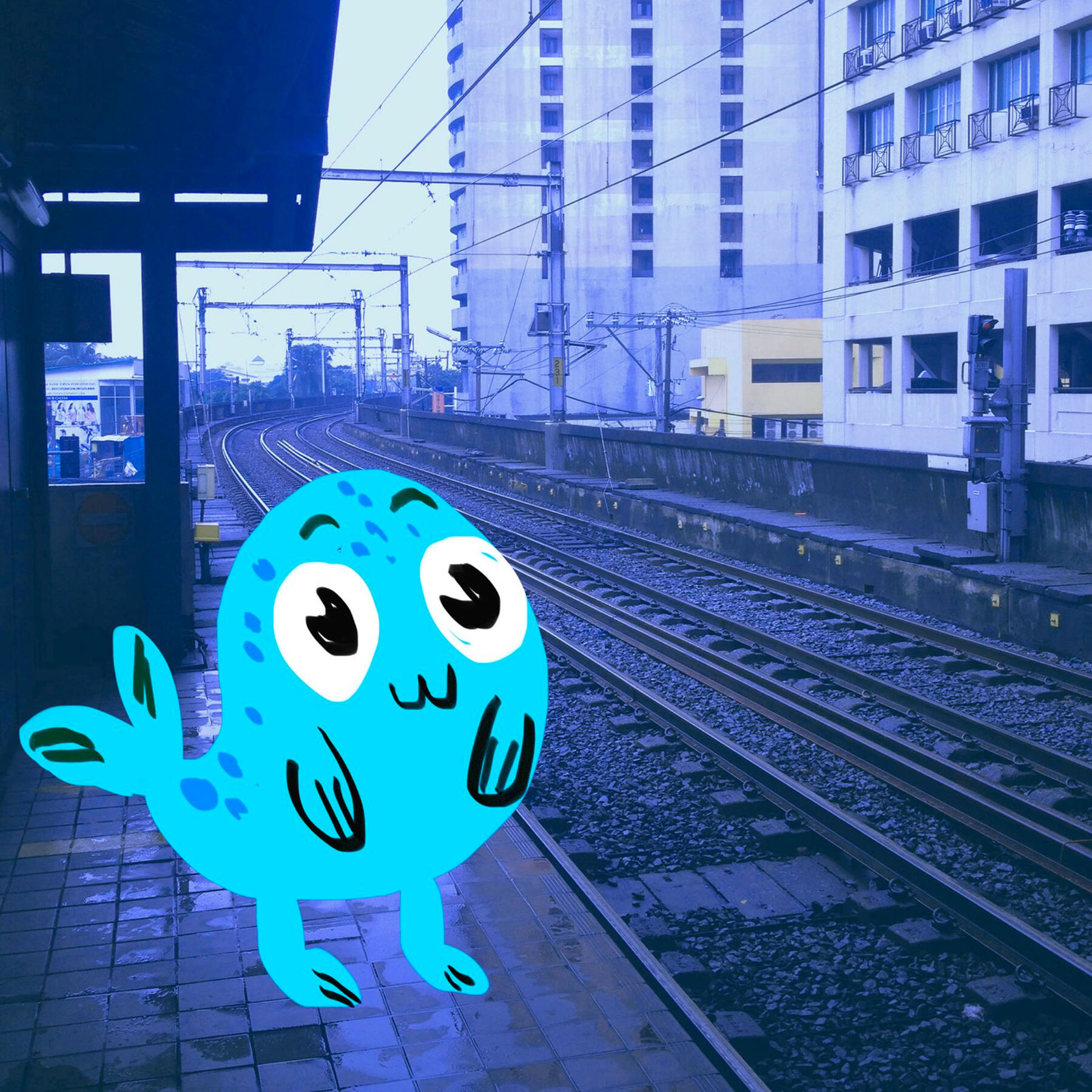 Album Art for Lull (2015) | Adobe Photoshop